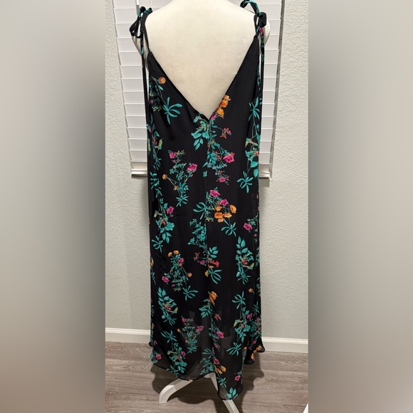 New York & Company Black Floral Maxi Skirt - Picture 5 of 6